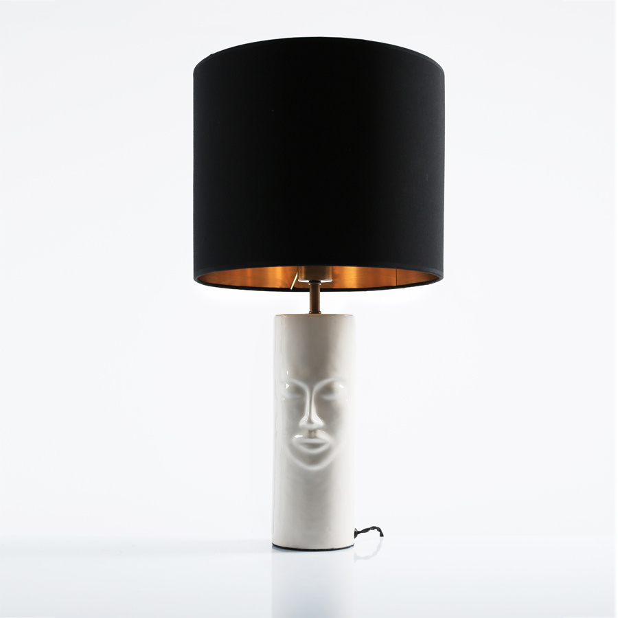 Picture of La Cara Table Lamp (Cream)