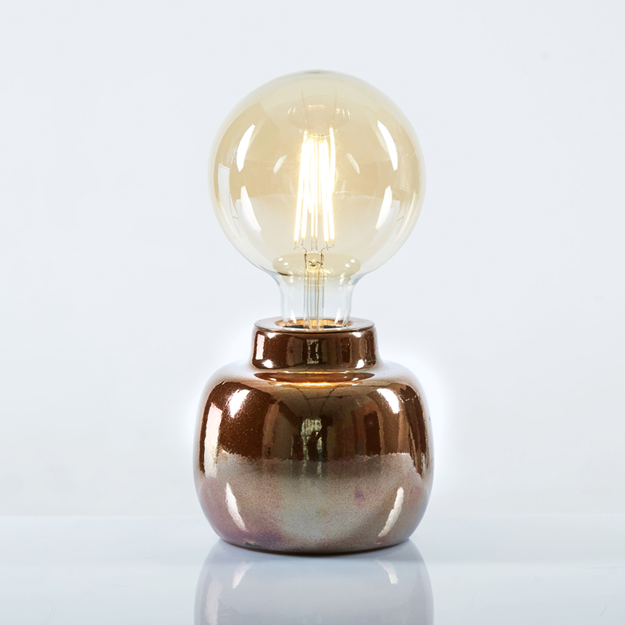 Picture of Terra Ceramic Lamp (Gold)