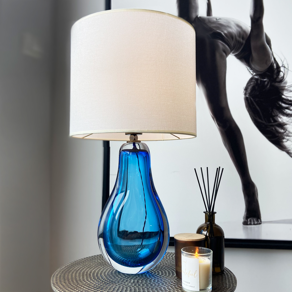 Picture of Harmony Blue Table Lamp