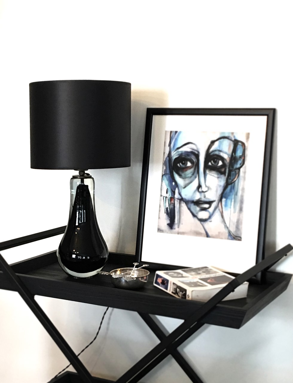 Picture of Harmony Black Table Lamp
