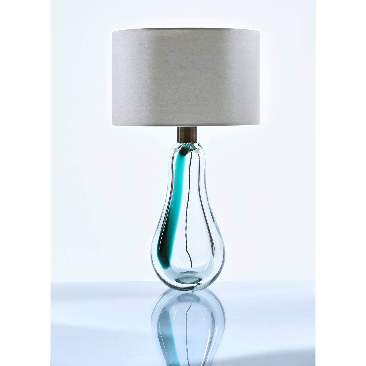 Picture of Harmony Green Drop Table Lamp