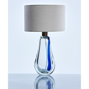 Harmony Blue Drop Table Lamp