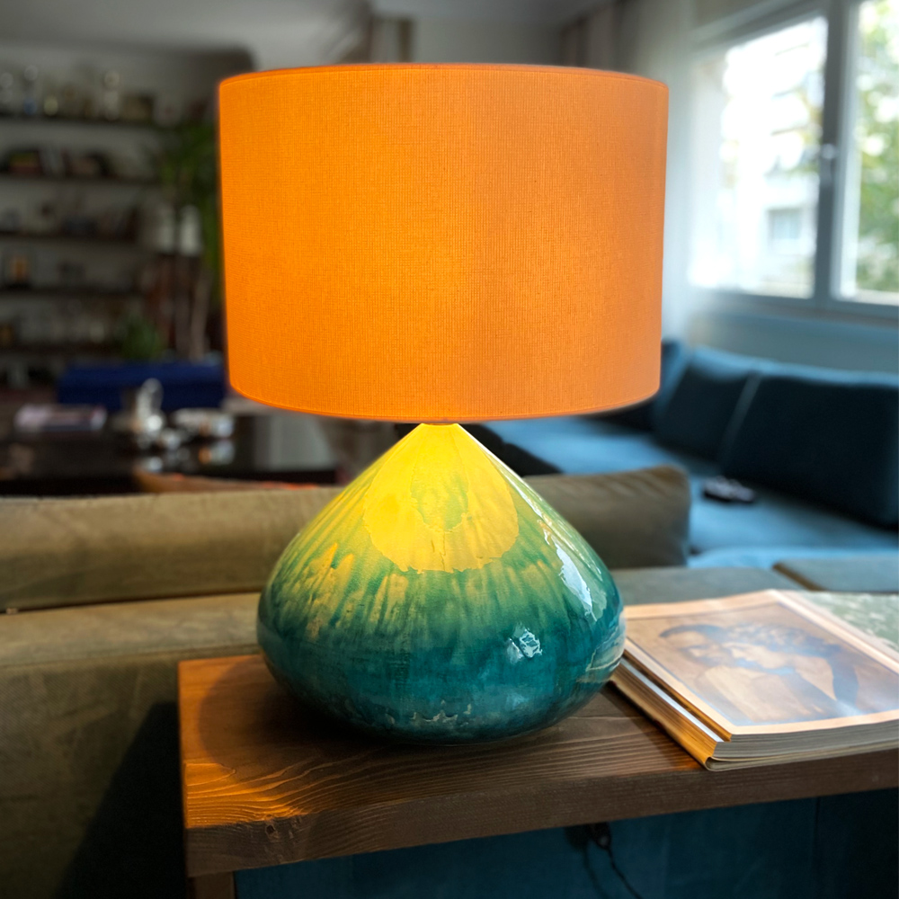 Picture of Big Drop Ceramic Table Lamp
