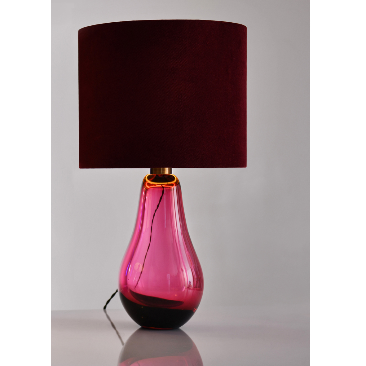 Picture of Harmony Dark Pink Table Lamp