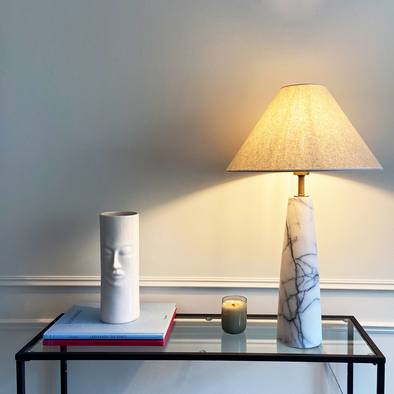 tall-cone-marble-table-lamp